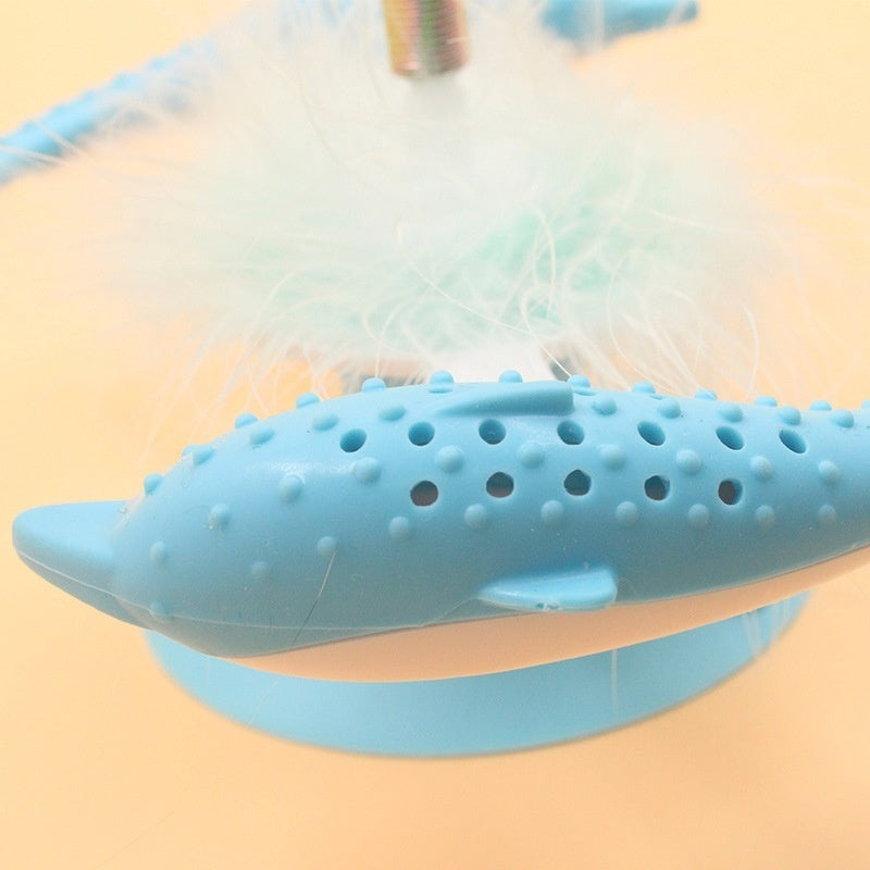 PawSupply - Pet Toy Rotating Dolphin