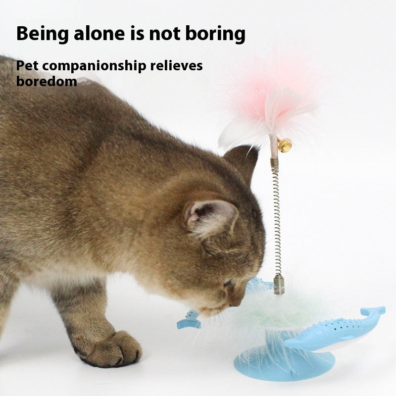 PawSupply - Pet Toy Rotating Dolphin